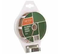 Siena Garden 415-443 Ficelle de chanvre, épaisseur 2 mm, avec coupeur, naturel (50 m)