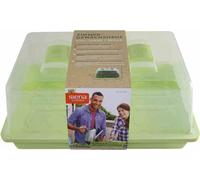 Siena Garden 45538-50 Serre d'intérieur Uni-Grow 38x24x18cm vert pastel, vert