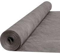 Siena Garden 520012 Feutre pour mauvaises herbes Premium, dimensions : rouleau de 1x15 m, 90g PE/PP, gris foncé 15 m²