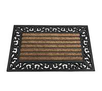 Siena Garden 548188 Impalla Tapis rectangulaire en Caoutchouc avec Fibres de Coco 45 x 75 cm