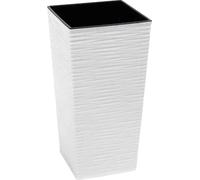 Siena Garden 589_05 Bac à plantes plastique blanc