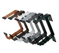 Siena Garden 678250 planteur Titulaire géant Brun réglables sur 3 2-Pack