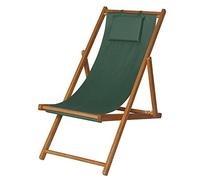 Siena Garden 732152 Faro Chaise Longue Bois Dur Vert