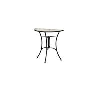 Siena Garden 875354 Stella Table d'Appoint Acier Noir/Aspect Mosaïque