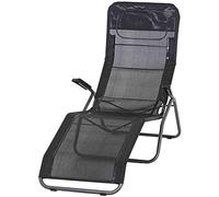 Siena Garden Anco Chaise Longue Noir