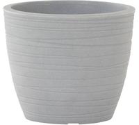 Siena Garden ANDORRA 46-33-51-GA Bac à plantes Polyéthylène gris