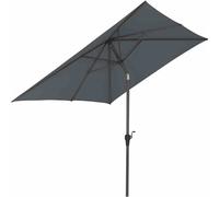 SIENA GARDEN Avio Parasol à hauteur moyenne anthracite/olive 250x200cm L87428