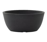Siena Garden Bac à Plantes Malaga 48 Anthracite Ø 48 cm x 22 cm