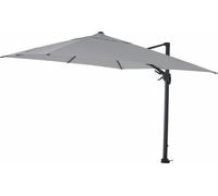 Siena Garden Bosco N+ Parapluie anthracite/gris clair 300 x 300 cm Structure aluminium anthracite