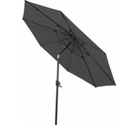 Siena Garden Bosco Parasol à mât central anthracite/anthracite Ø 300 cm Structure aluminium UPF50