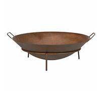 Siena Garden Braséro Effet Ancien 70 cm Marron Rouille