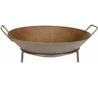 Siena Garden Braséro Effet Ancien 48 cm Marron Rouille