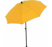 SIENA GARDEN City Parasol à mât central anthracite/jaune Ø 180cm M32092