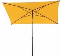 SIENA GARDEN City Parasol à mât central anthracite/jaune 140x210cm M32090