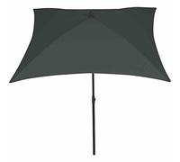 Siena Garden City Parasol pour Pieds centraux Anthracite/Gris 180 x 180 cm