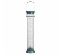 Siena Garden D37189 Colonne de nourriture pour noix 38cm, plastique, vert/transparent