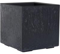 Siena Garden FARO STONE LA935-70 Jardinière polypropylène aspect béton, noir