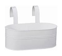 Siena Garden Gautzsch Boîte 722642 Fleur avec Support Ovale Blanc