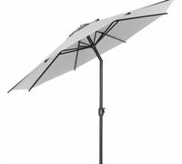 SIENA GARDEN Isa Parasol à étage central anthracite/stone Ø300 cm