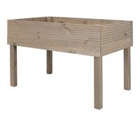 Siena Garden Jardinière surélevée Maxi en pin FSC Gris 100% 119 x 75 x 79 cm