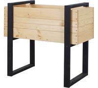 Siena Garden Kelly 06394-OILED Jardinière pin, Film naturel