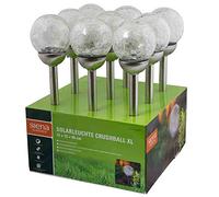 Siena Garden Lampe Solaire Argenté