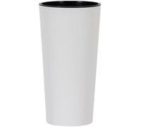 Siena Garden LOCON STRIPE 900_05 Bac à plantes polypropylène blanc