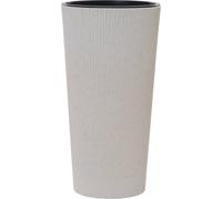 Siena Garden LOCON STRIPE LA876-05 Bac à plantes polypropylène crème