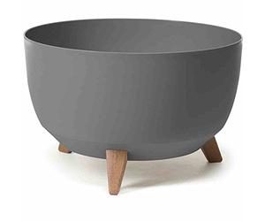 Siena Garden M82580 LA881-82 M82580 Pot de fleurs en plastique anthracite, multicolore