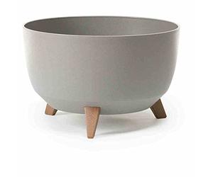 Siena Garden M82586 Gris LA921-27 M82586 Pot de Fleurs Exterieur en Plastique