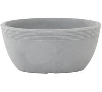 Siena Garden MALAGA 55-38-51-GA Bac rond pour plantes Polyéthylène gris