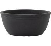 Siena Garden MALAGA 55-48-02-GA Bac rond pour plantes Polyéthylène anthracite