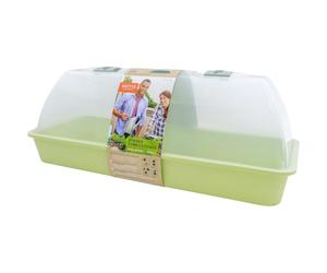 Siena Garden Maxi-Grow Serre d'intérieur Vert pastel 54 x 20 x 21,5 cm