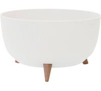 Siena Garden OSLO STRIPE LA961-05 Bac à plantes polypropylène blanc