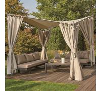 Siena Garden Parties latérales pour pavillon Berlino 3x3 m, gris