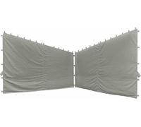 SIENA GARDEN Parties latérales pour pavillon Berlino 4x4 m, gris, set de 2 pièces