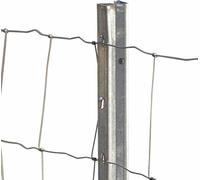 SIENA GARDEN Piquet de clôture profil Z 270 galvanisé