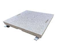 Siena Garden Porte-parapluies Granit Ennio Base 150kg avec roulettes