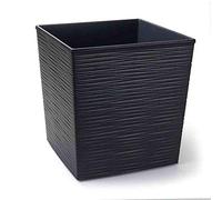 Siena Garden Pot de Fleurs Biron en Plastique Graphite 25 cm