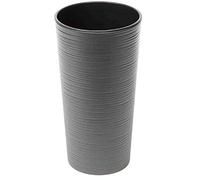Siena Garden Pot de Fleurs Locon en Plastique Graphite 25 cm