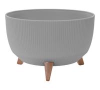 SIENA GARDEN Pot De Fleurs OSLO STRIPE Gris