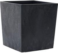 SIENA GARDEN Pots à plantes NIZZA STONE noir aspect béton, 25 x 26 cm