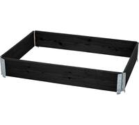 Siena Garden R12001-4BK-GBX Grand set empilable, 120 x 80 x 19,5 cm, noir 1 pc(s)