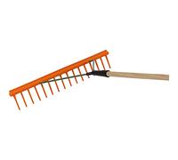 Siena Garden Râteau à Foin KS 16 Dents d'un côté, 64 cm, avec Bord