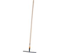 SIENA GARDEN Râteau de jardin 14 dents, 34,5 cm