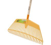 Siena Garden Râteau Jardin Balai A Feuilles Râteau 2in1 60cm Largeur de Travail