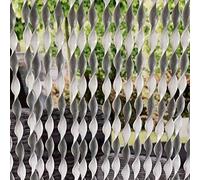 Siena Garden Rideau de Porte Molise 90x210 cm Blanc/Gris