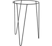 Siena Garden Riga Support pour plantes 31 cm Noir Hauteur 50 cm