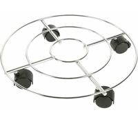 SIENA GARDEN Rouleau pour plantes Chrome 35cm fil, 4 rouleaux