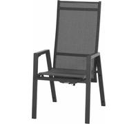 SIENA GARDEN Savona Dining Move Fauteuil anthracite mat / argent-noir